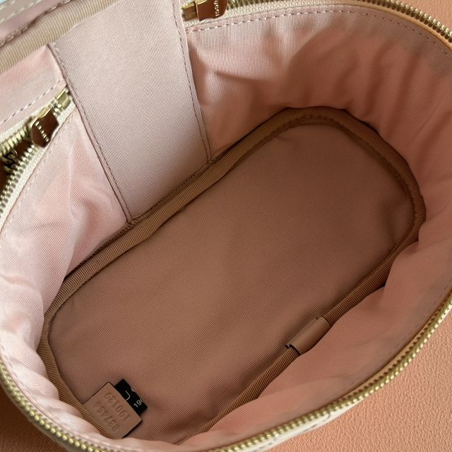 GG original calfskin marmont mini vanity bag 837455 light pink