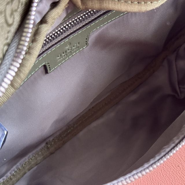 GG original canvas canvas belt bag 834459 green