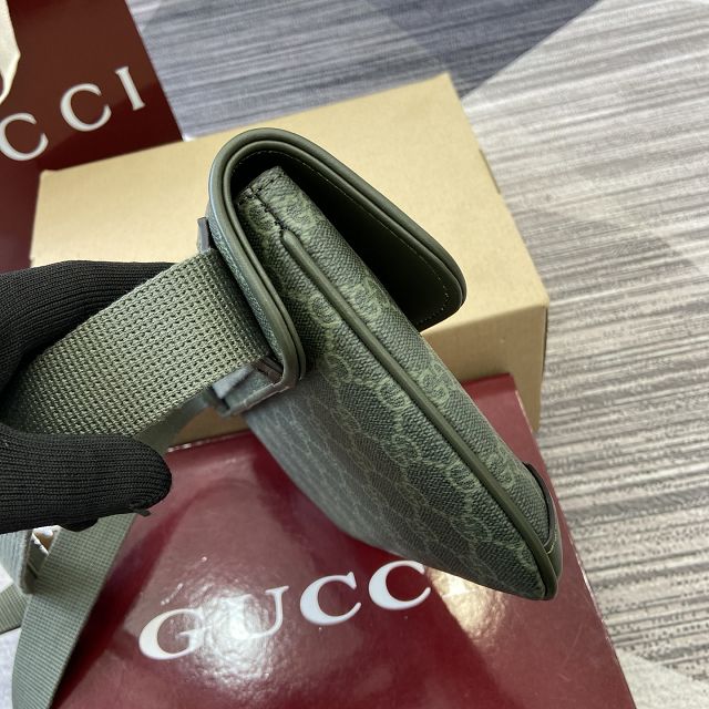 GG original fabric belt bag 792091 green