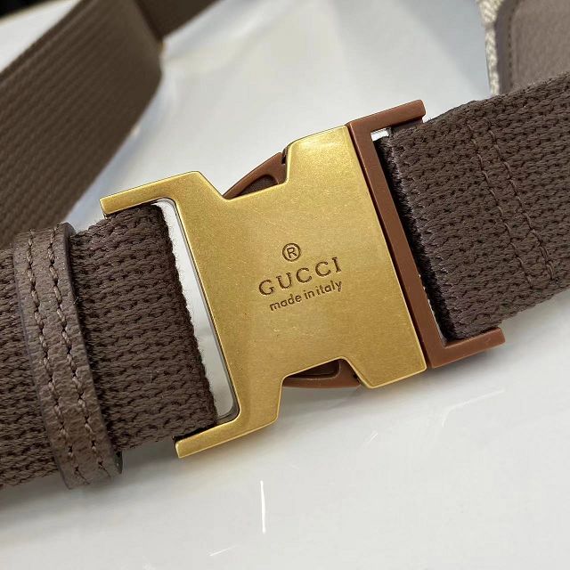 GG original fabric belt bag 839104 brown