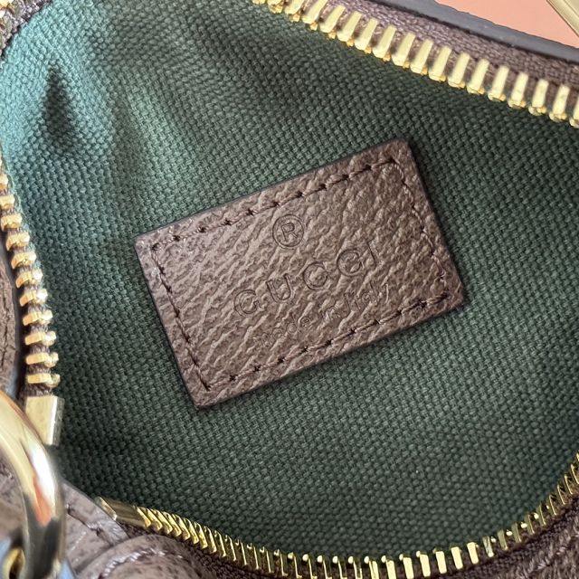 GG original fabric ophidia mini bag 838475 brown