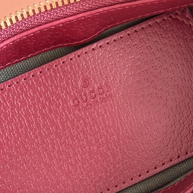 GG original fabric ophidia mini shoulder bag 838465 bordeaux