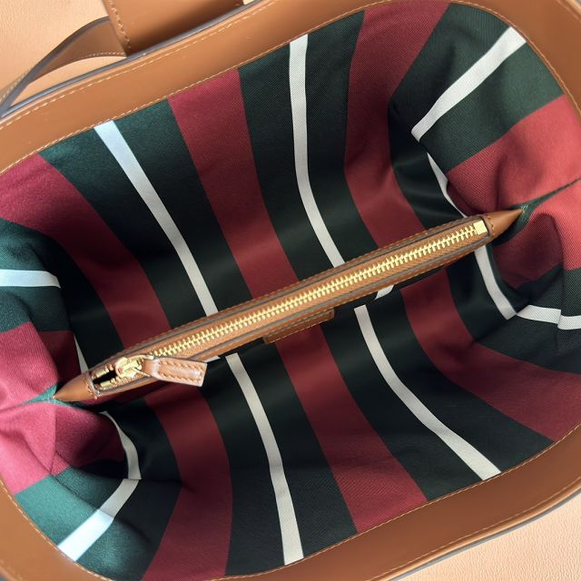 GG original fabric medium padlock shoulder bag 839021 brown