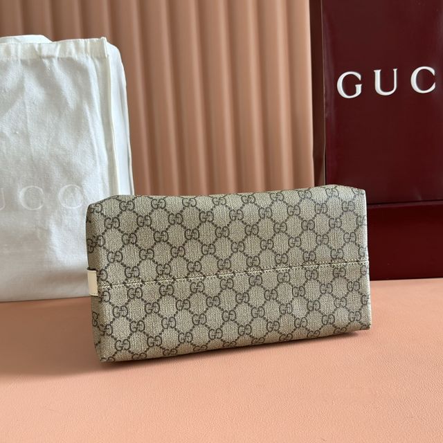 GG original fabric medium padlock shoulder bag 839021 white