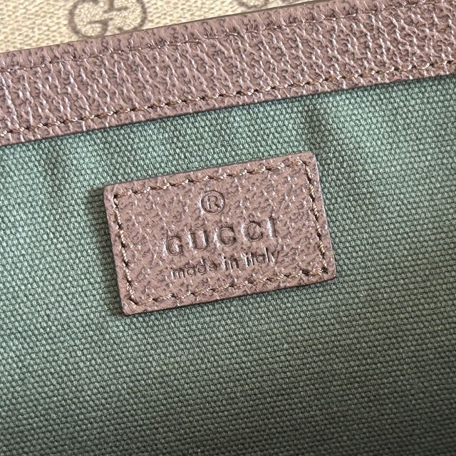 GG original fabric ophidia medium top handle bag 836842 brown