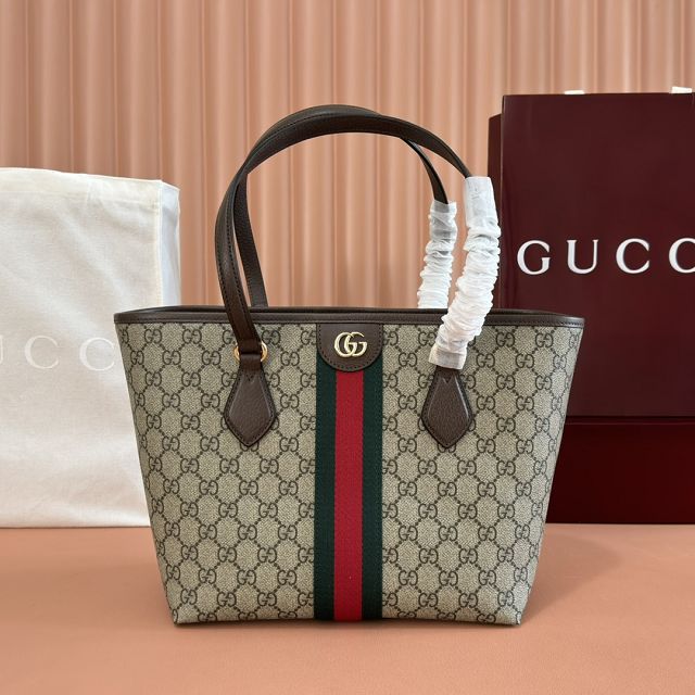 GG original fabric ophidia medium tote bag 836831 brown