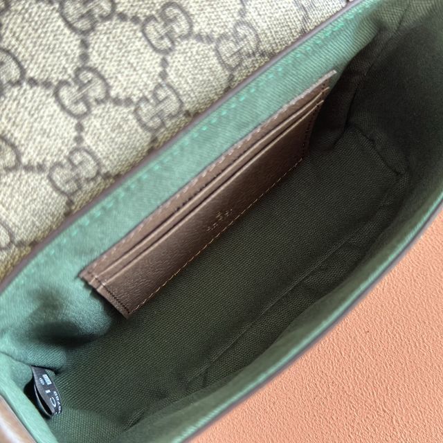 GG original fabric ophidia mini bag 838599 brown