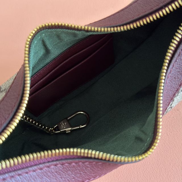 GG original fabric ophidia small shoulder bag 838463 bordeaux
