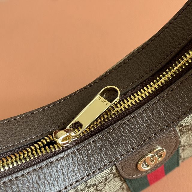 GG original fabric ophidia small shoulder bag 838463 brown