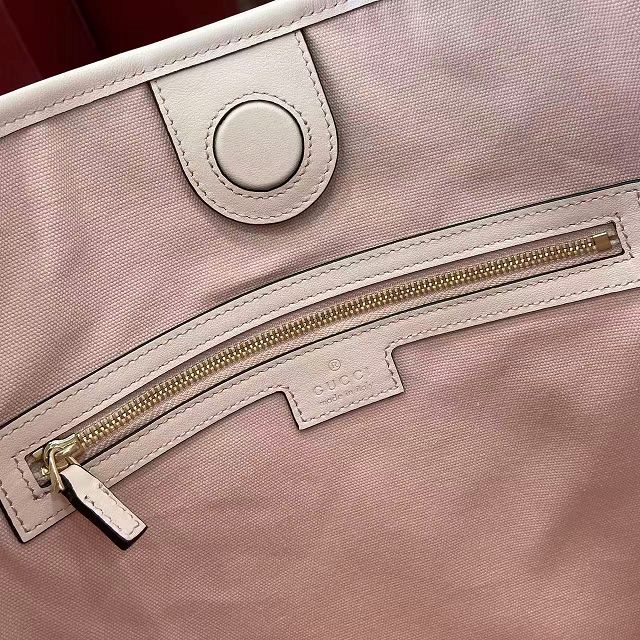 GG original calfskin emblem medium shoulder bag 847452 light pink