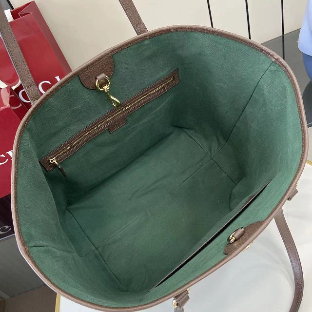 GG original fabric ophidia large tote bag 836829 brown