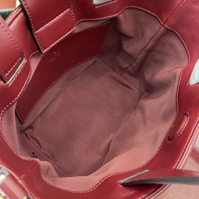 GG original lambskin betty small tote bag 847386 bordeaux