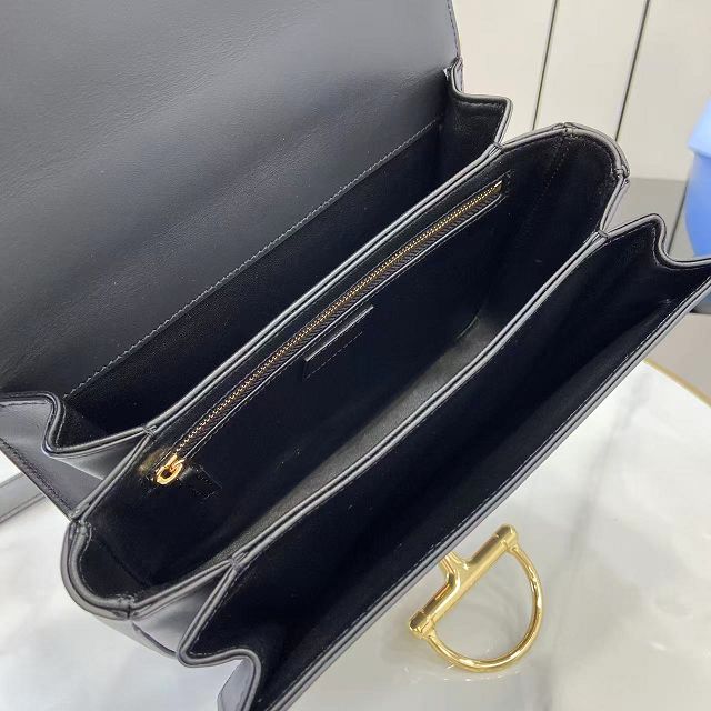 GG original calfskin siena small shoulder bag 846705 black