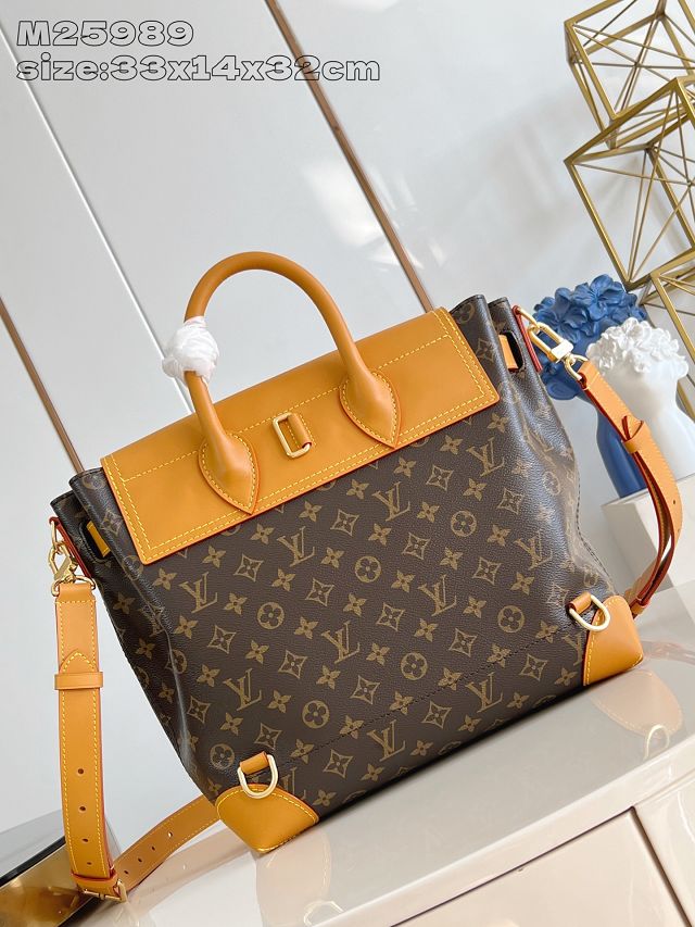 Louis vuitton original monogram canvas steamer 30 handbag M25989