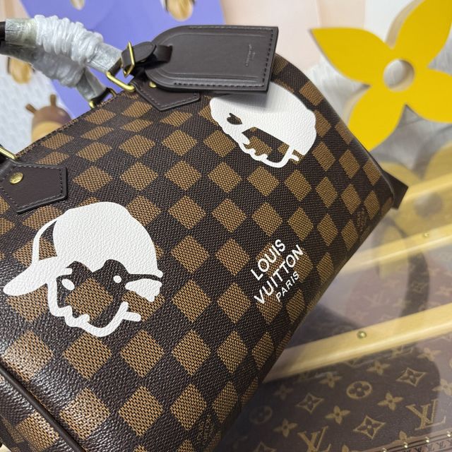 Louis vuitton origianl damier ebene speedy 25 N40772