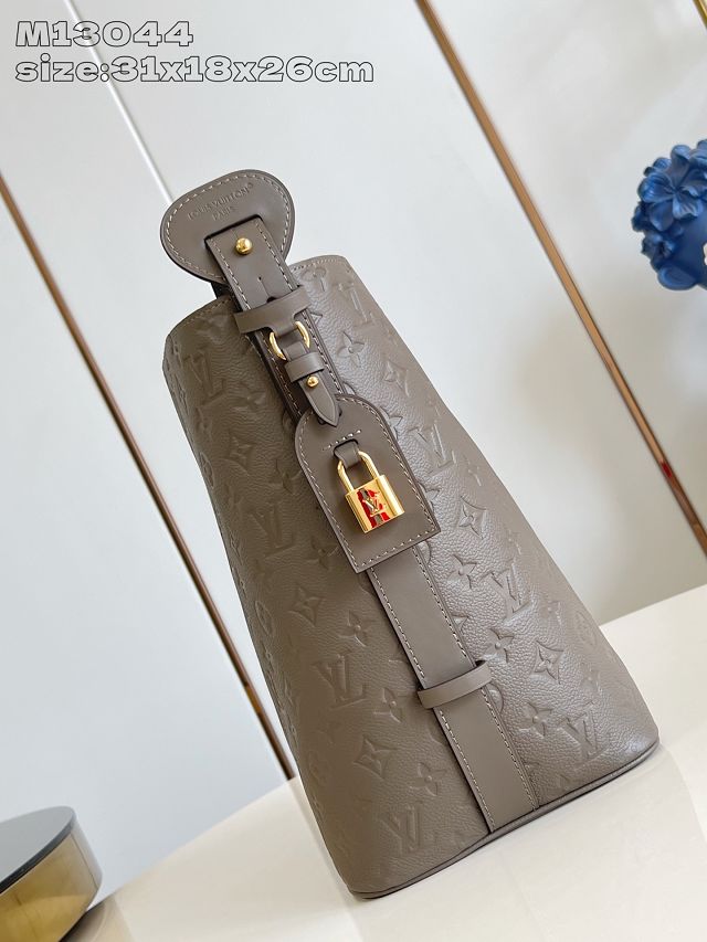 Louis vuitton original calfskin all in GM handbag M25823 smoke