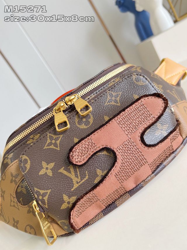 Louis vuitton original monogram canvas rush bumbag M15271