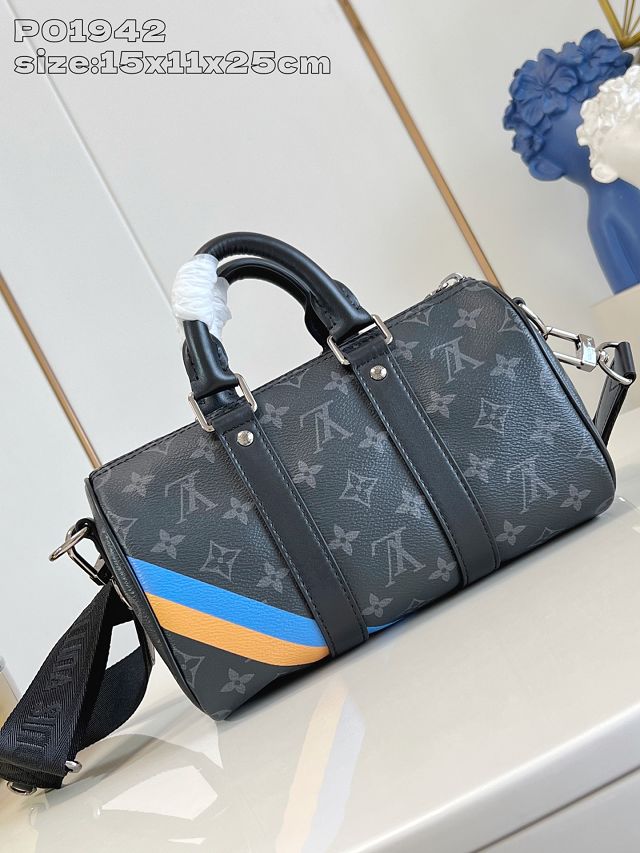 Louis vuitton original monogram eclipse keepall 25 MM P01942