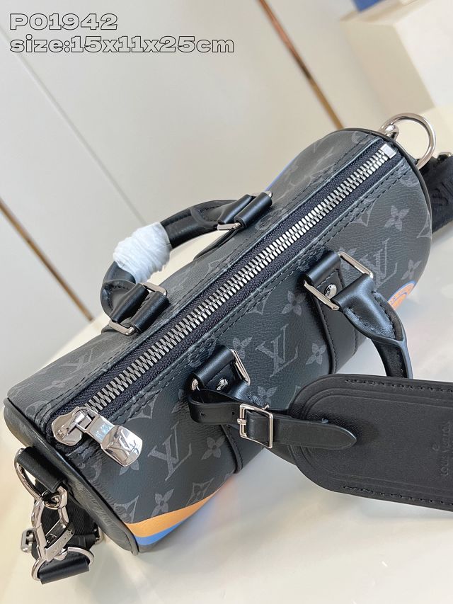 Louis vuitton original monogram eclipse keepall 25 MM P01942