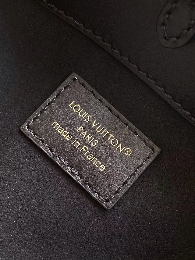 Louis vuitton original calfskin avenue pm handbag M25577 black