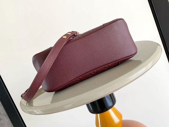 Louis vuitton original calfskin boulogne pm M12930 garnet