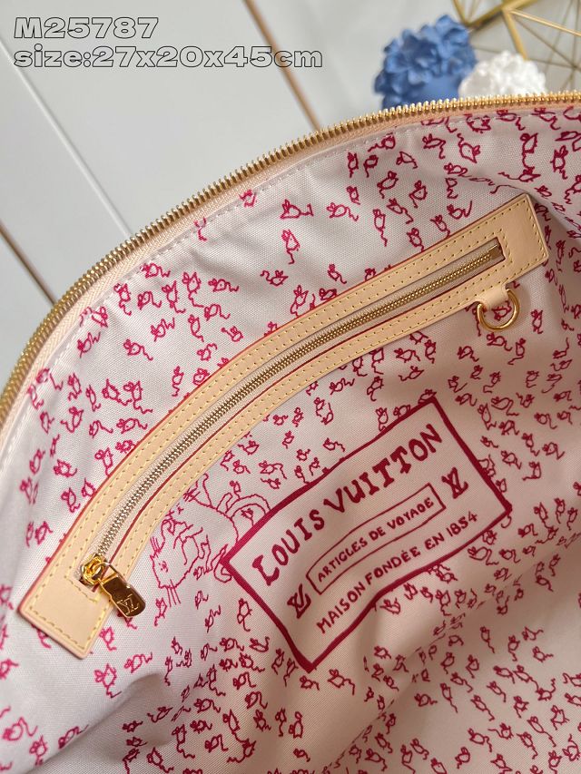 Louis vuitton original meowgram canvas keepall 45 M25787