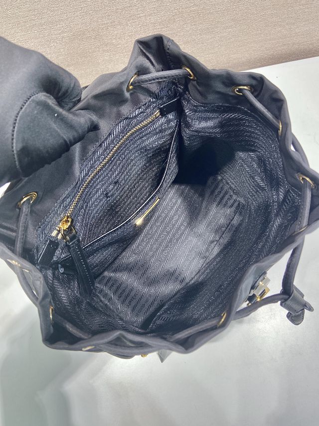 Prada original nylon medium backpack 1BZ081 black