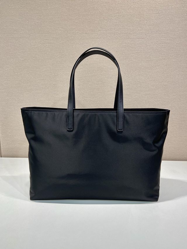 Prada original nylon large tote bag 1BG527 black 