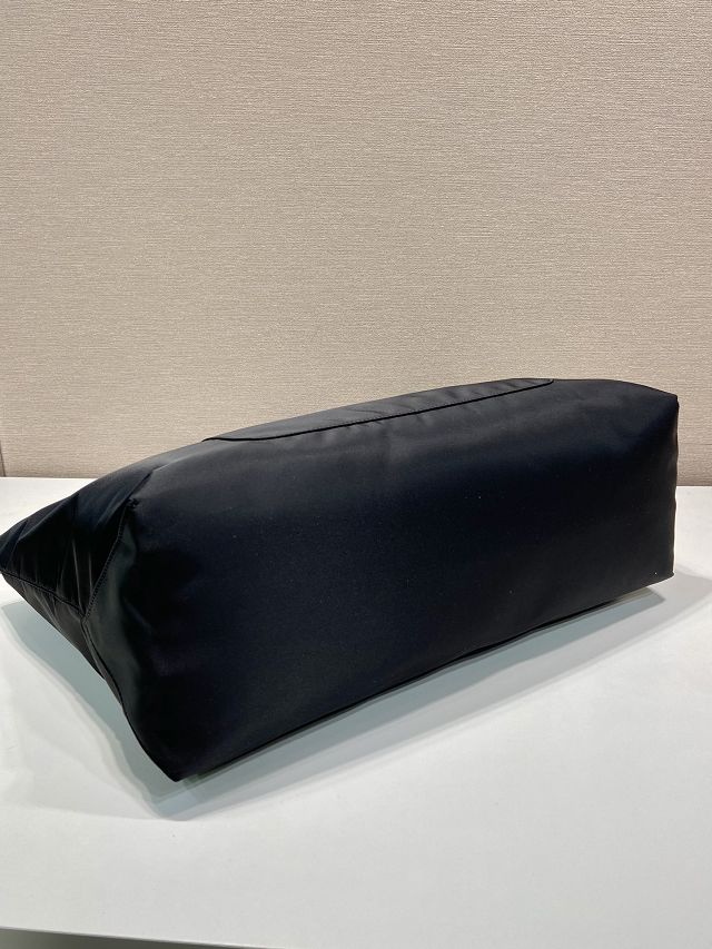 Prada original nylon large tote bag 1BG527 black 