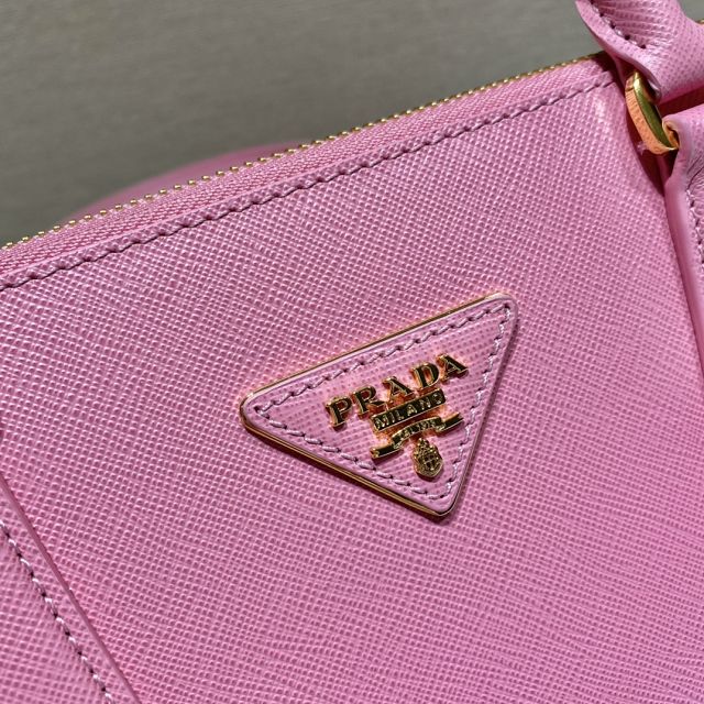Prada original saffiano calfskin galleria medium bag 1BA863 pink