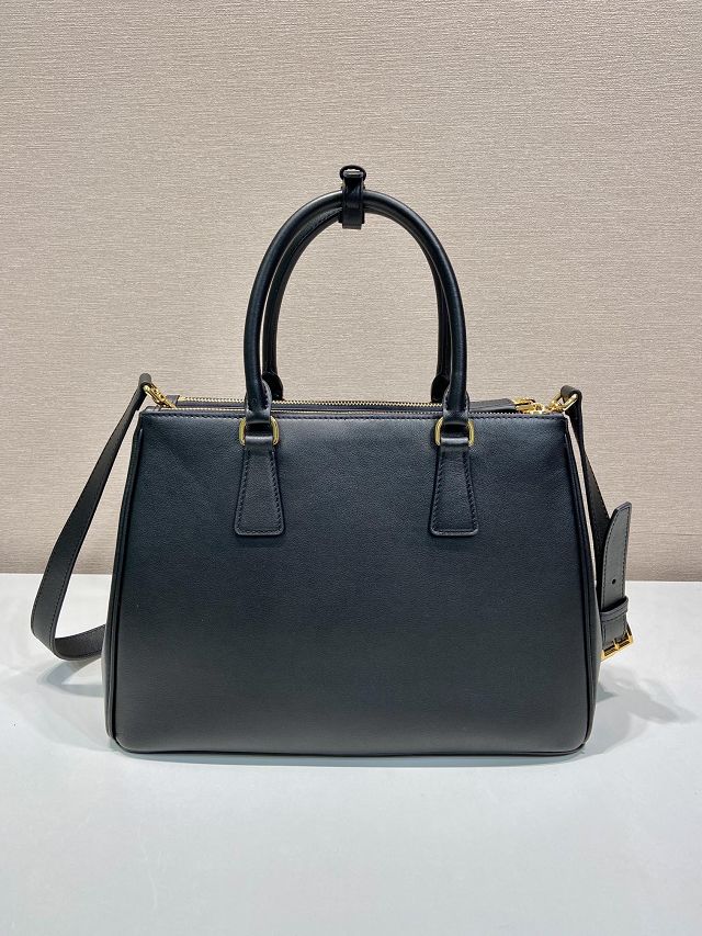 Prada original soft calfskin galleria large bag 1BA274 black