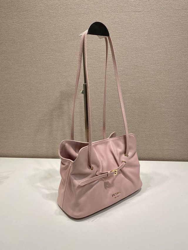Prada original lambskin dada small bag 1BG586 light pink
