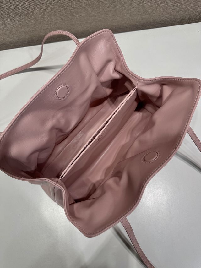 Prada original lambskin dada small bag 1BG586 light pink