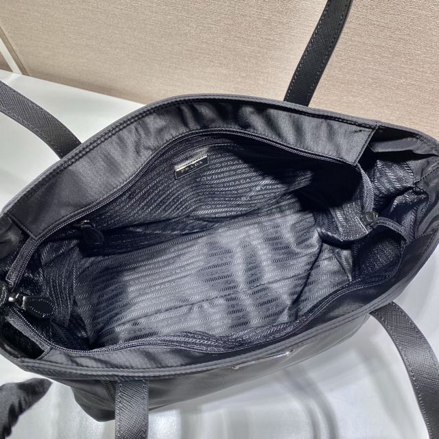 Prada original nylon medium tote bag 1BG052 black