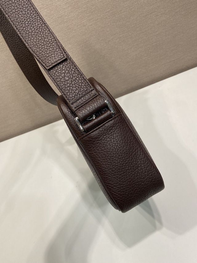 Prada original calfskin shoulder bag 2VH189 black