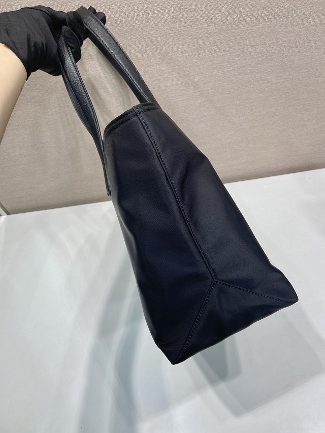 Prada original nylon medium tote bag 1BG555 black