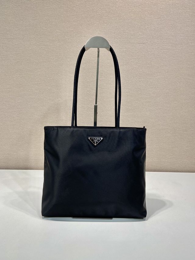 Prada original nylon medium tote bag B6245 black