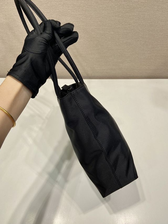 Prada original nylon small tote bag B6247 black