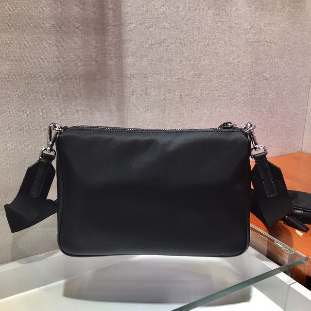 Prada original nylon shoulder bag 2VH113 black
