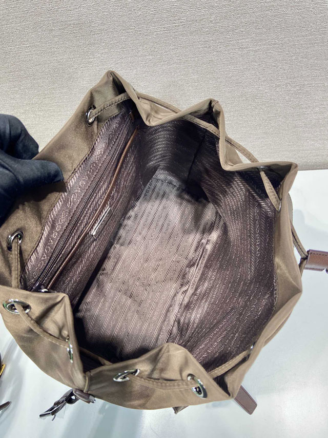 Prada original nylon medium backpack 1BZ811 sienna