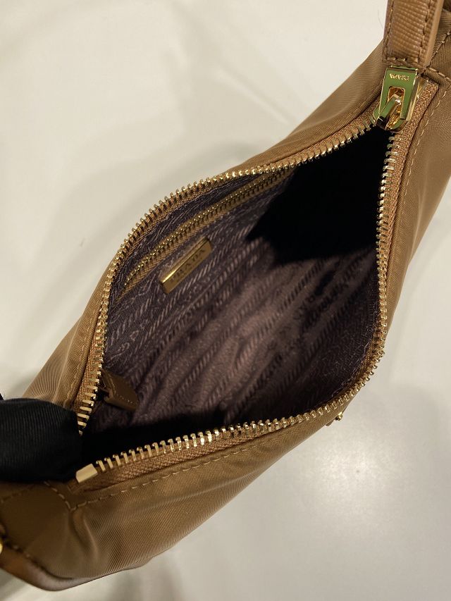 Prada original nylon re-edition 2005 mini bag 1N204M brown