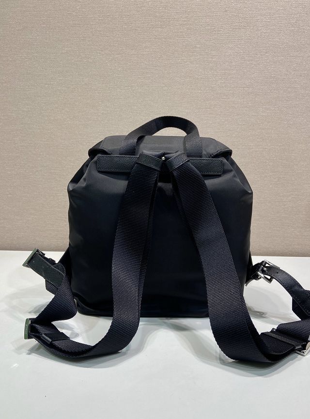 Prada original nylon small backpack 1BZ677 black