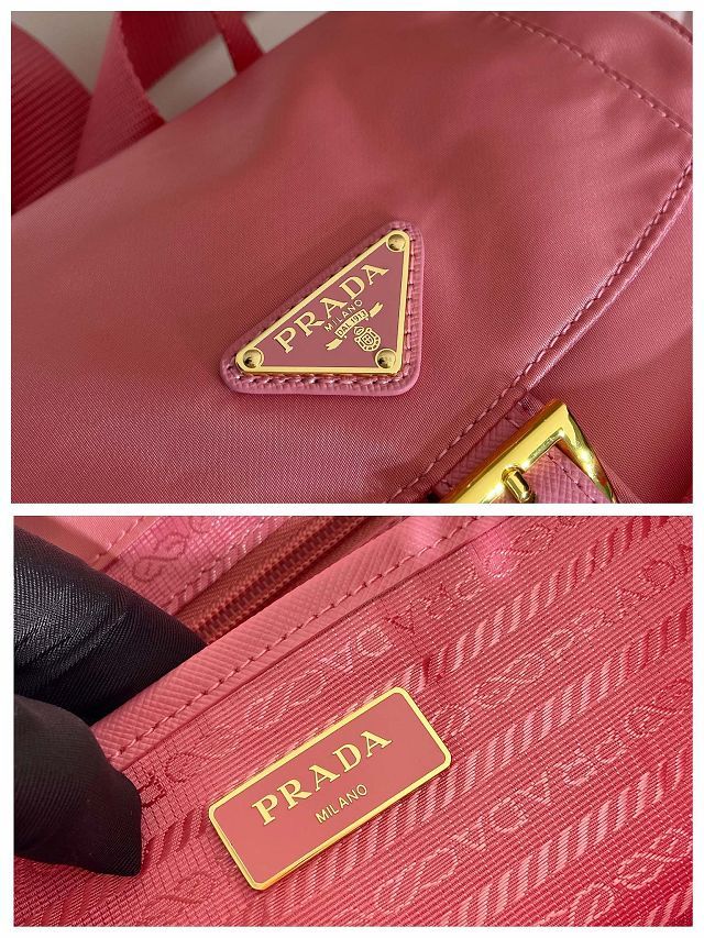 Prada original nylon small backpack 1BZ677 pink