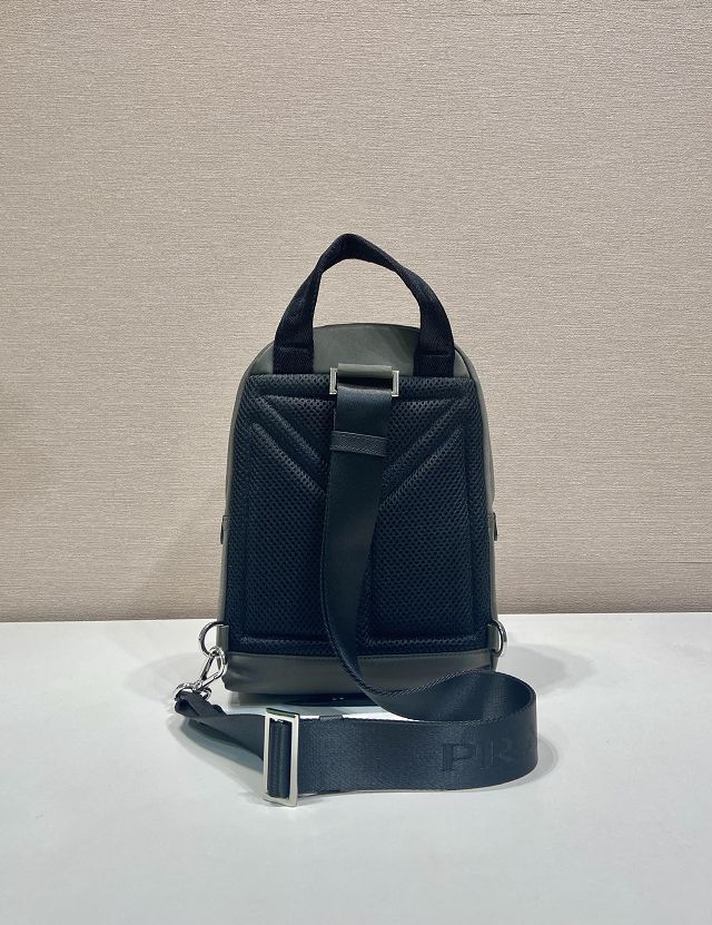 Prada original nylon small backpack 2VZ116 black