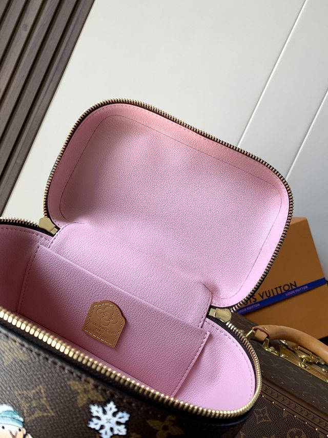Louis vuitton original monogram canvas mini nice cosmetic case M26647