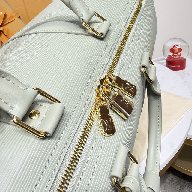 Louis vuitton original epi leather keepall 45 M15181 light green