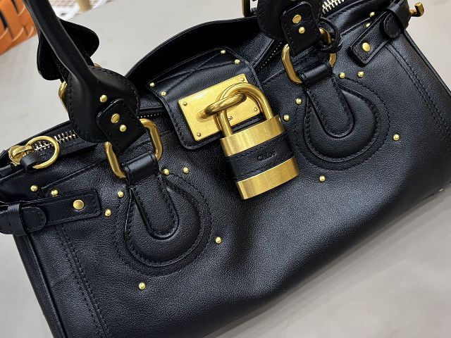 Chloe original calfskin paddington bag CH0003 black