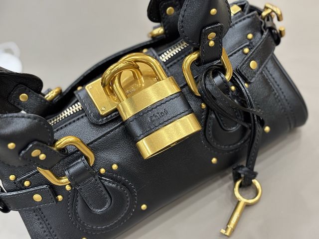 Chloe original calfskin small paddington bag CH0004 black