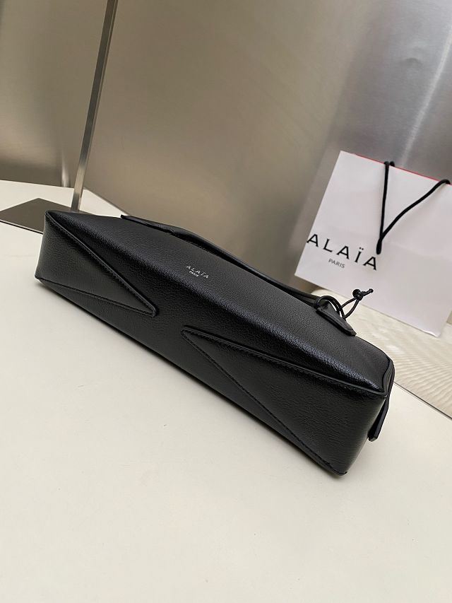 Alaia original lambskin le teckel clutch AL0022 black