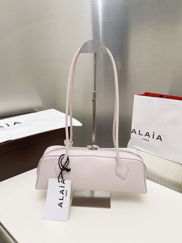 Alaia original lambskin le teckel medium bag AL0024 light pink